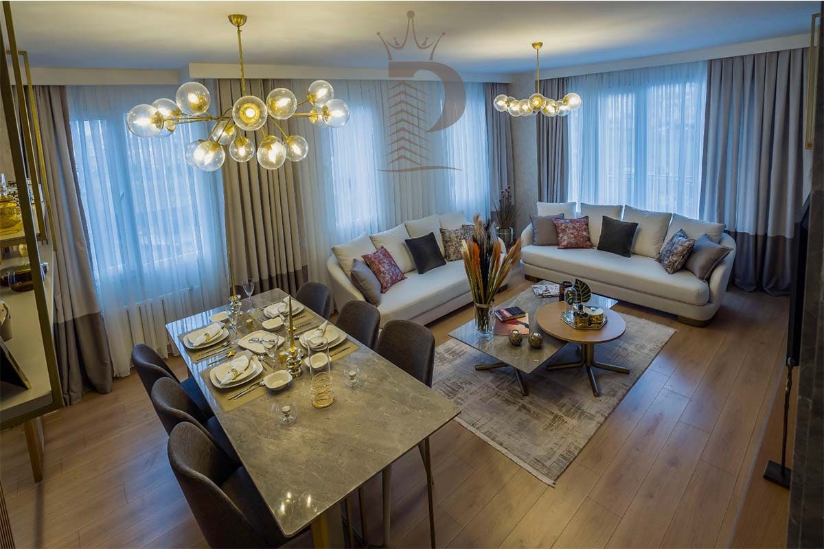 living room in Bahçeşehir istanbul
