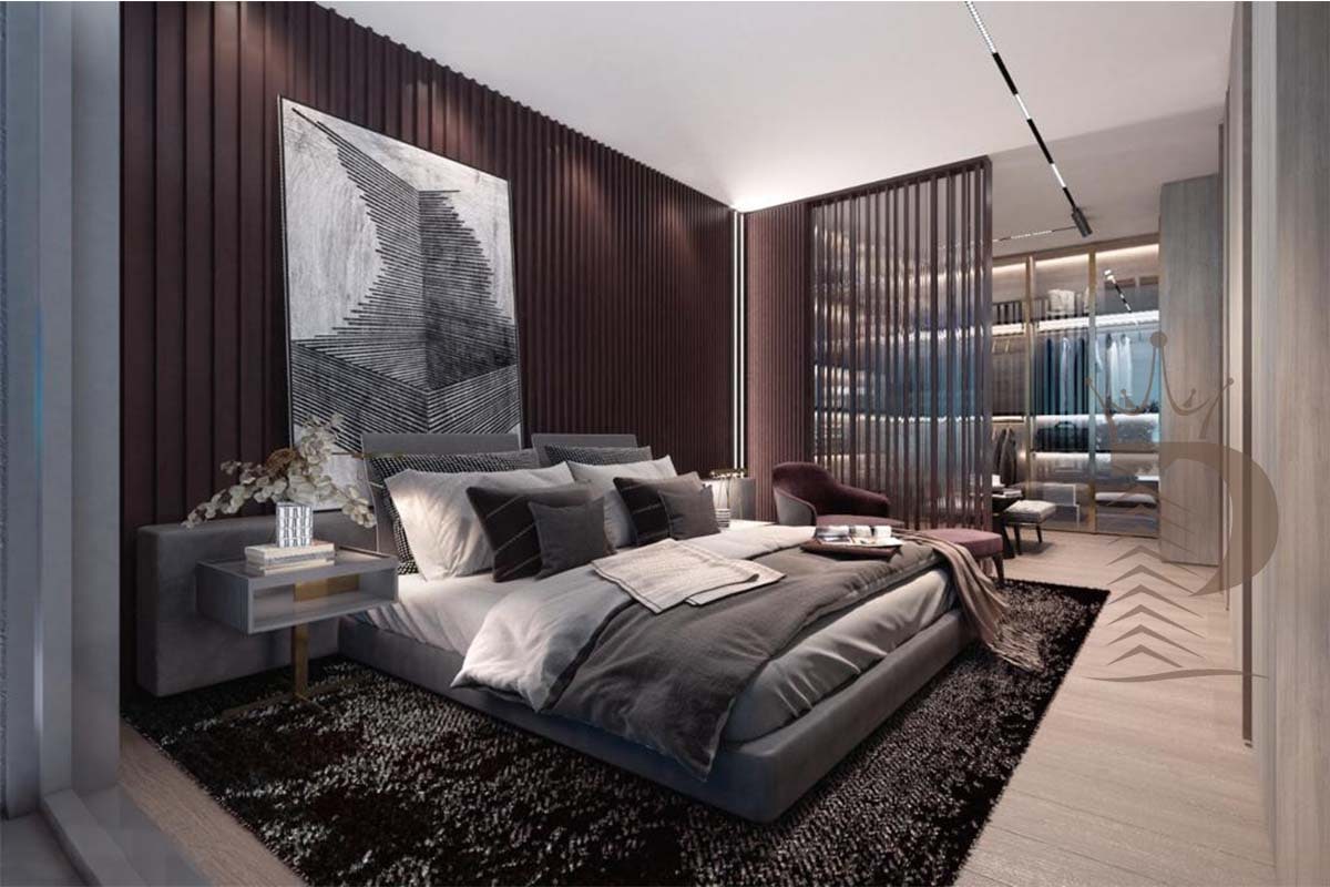 master bedroom in Nişantaşı Istanbul